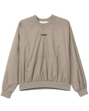 Fear Of God Sweatshirt Mit V-Ausschnitt - Braun