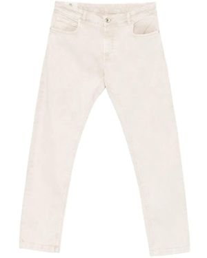 Eleventy Five-Pocket Jeans - White