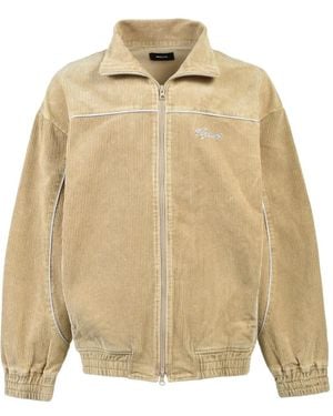 BREATH Corduroy Zip Jacket - Natural