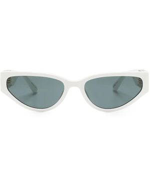 Linda Farrow Occhiali Da Sole Tomie Cat-Eye - Blu