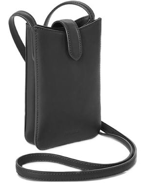 Shinola Leather Crossbody Bag - Black