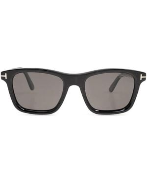 Tom Ford Square-Frame Sunglasses - Grey