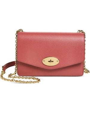 Mulberry Small Darley Chain Mini Bag - Red