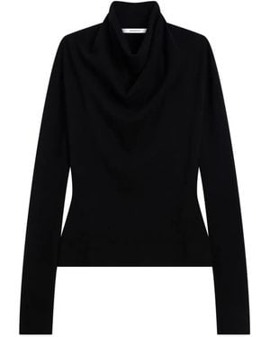 Givenchy Draped Jumper - Black