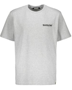 Barrow Logo-Detail Short-Sleeve T-Shirt - White