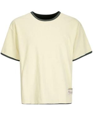 Brain Dead Reversible T-Shirt - Natural