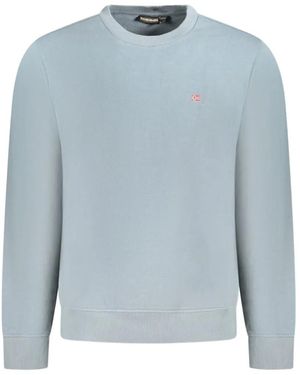 Napapijri Crew-Neck Sweatshirt - Blue