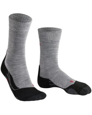 FALKE Tk2 Explore Ribbed Socks - White