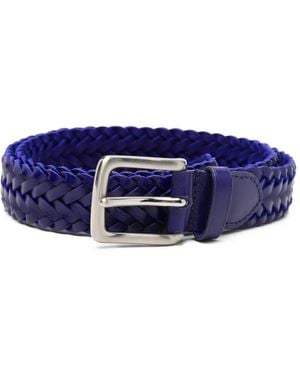 Dragon Diffusion 9Ply Polo Intreccio Unito Braided Belt - Blue