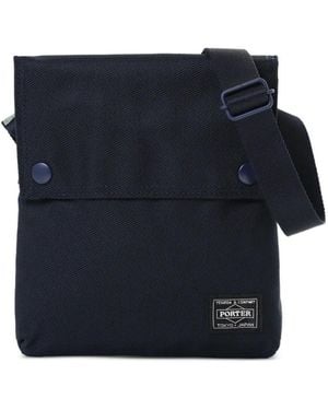 Porter-Yoshida and Co Sac Porté Épaule À Rabat - Blue