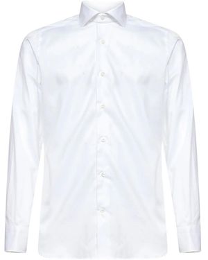 D4.0 Buttoned Shirt - White