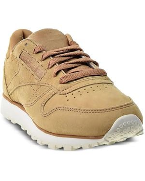 Reebok Baskets En Cuir Classic - Natural