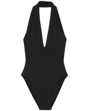 Bondi Born Blair Halterneck Swimsuit - Black