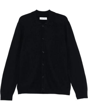 Samsøe & Samsøe Cardigan mit geknöpftem Kragen - Schwarz