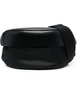 Jil Sander Leather Belt Bag - Black