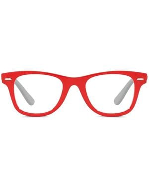 Ray-Ban Occhiali Squadrati - Rosso