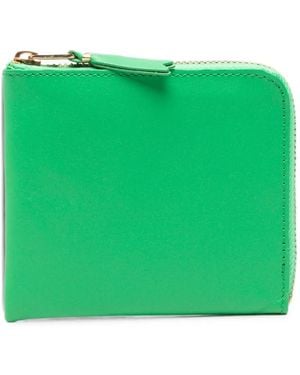 Comme des Garçons Leather Wallet - Green