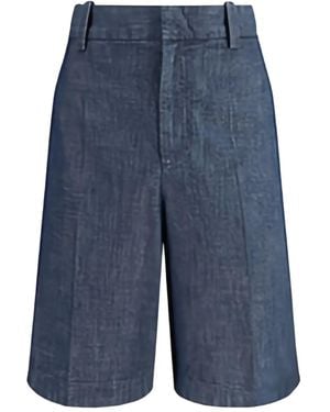 Jil Sander Tailored Shorts - Blue