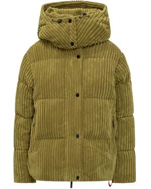 AFTER LABEL Kipnuk Corduroy-Effect Hooded Jacket - Green