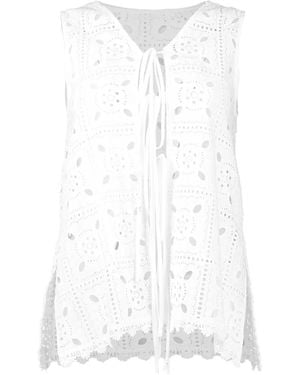 Miguelina Tula Tanktop - Weiß