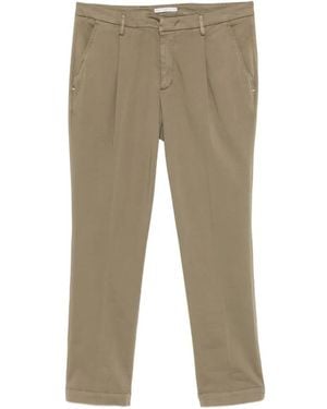 Entre Amis Arno Pocket Pleated Trousers - Natural
