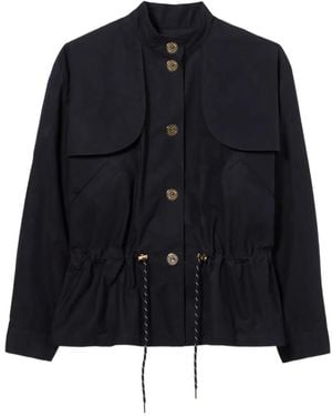 Claudie Pierlot Parka Con Cordones - Azul