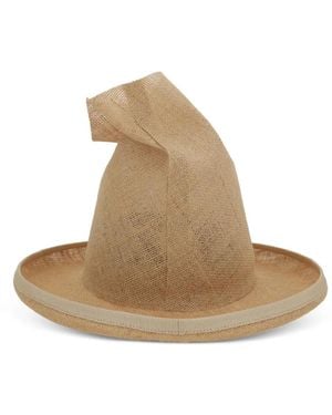 Comme des Garçons Shaped Open-Top Hat - Natural