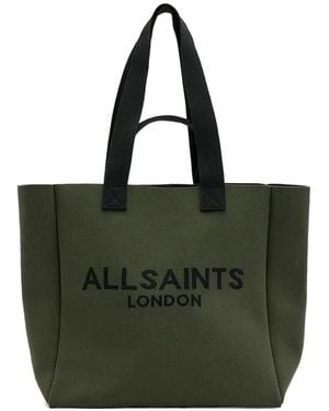 AllSaints Izzy Tote Bag - Green