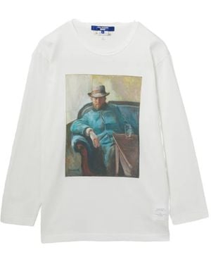 Junya Watanabe Graphic-Print T-Shirt - White