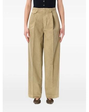 AURALEE Belt-Loops Pants - Natural