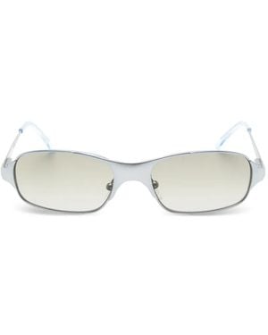 BRU Eyewear Aitken Rectangle-Frame Sunglasses - White