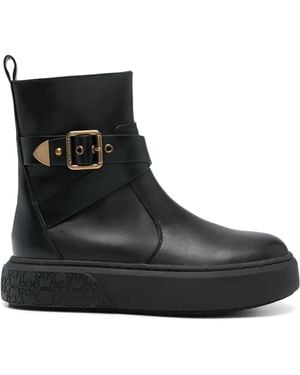 Pinko Leather Boots - Black
