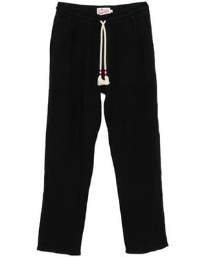 MC2 Saint Barth Calais Drawstring Trousers - Black