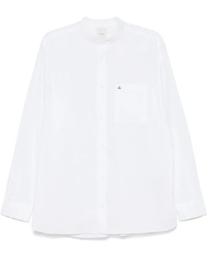 Calvin Klein ポプリン シャツ - ホワイト