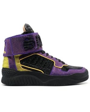 Philipp Plein X Snoop Dogg Pleindogg Trainers - Blue