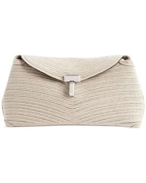 TOTEME Mini T-Lock Rope Clutch Bag - Natural