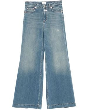 Closed Five-pocket design flared jeans - Blau