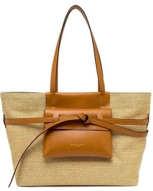 Gianni Chiarini Sac Cabas Belty À Design Tressé - Natural