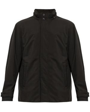 Paul & Shark Typhoon Platinum High-Neck Insulated Jacket - Black