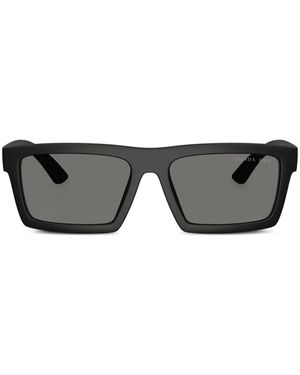 Prada Occhiali Da Sole Squadrati - Grigio