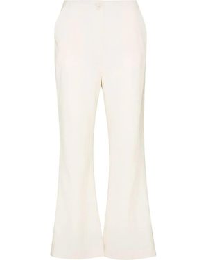 Nanushka Beata Cropped Pants - White