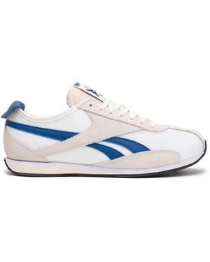 Reebok R400 Lace-Up Sneakers - White