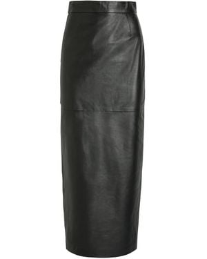 SKIIM Paneled Midi Skirt - Gray
