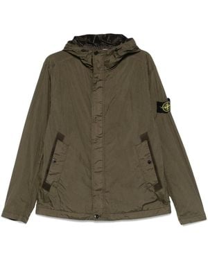 Stone Island Jacke Mit Kapuze - Grün
