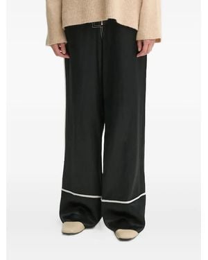 Day Birger et Mikkelsen Satin-Piping Pants - Black