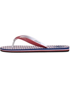 Hackett Capri Breeze Flip-Flops Mit Print - Pink