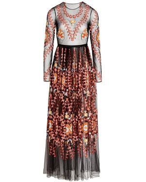 Giambattista Valli チュール ドレス - レッド