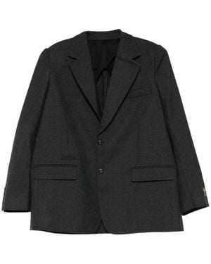 Willy Chavarria Chuco Oversized Blazer - Black