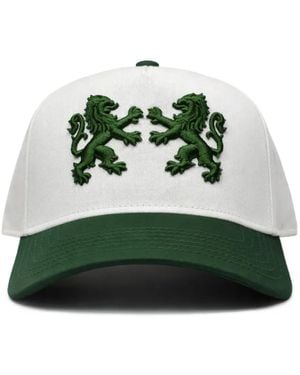 CAVENDISH® Lion Motif Cotton Hat - Green