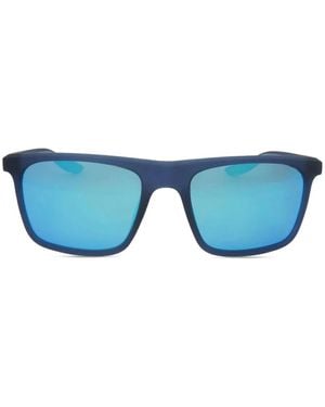 Nike Chak M Rectangle-Frame Sunglasses - Blue
